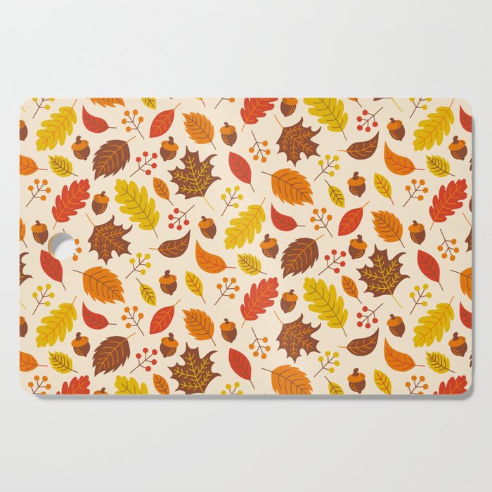 Autumn Leaves Cutting Board Gallery Image 1
