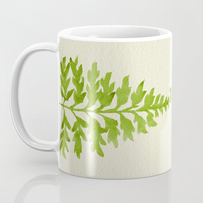 Lime Fern Coffee Mug Gallery Image 3