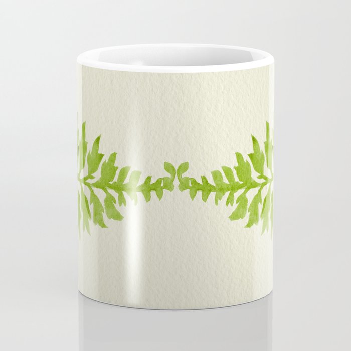Lime Fern Coffee Mug Gallery Image 4