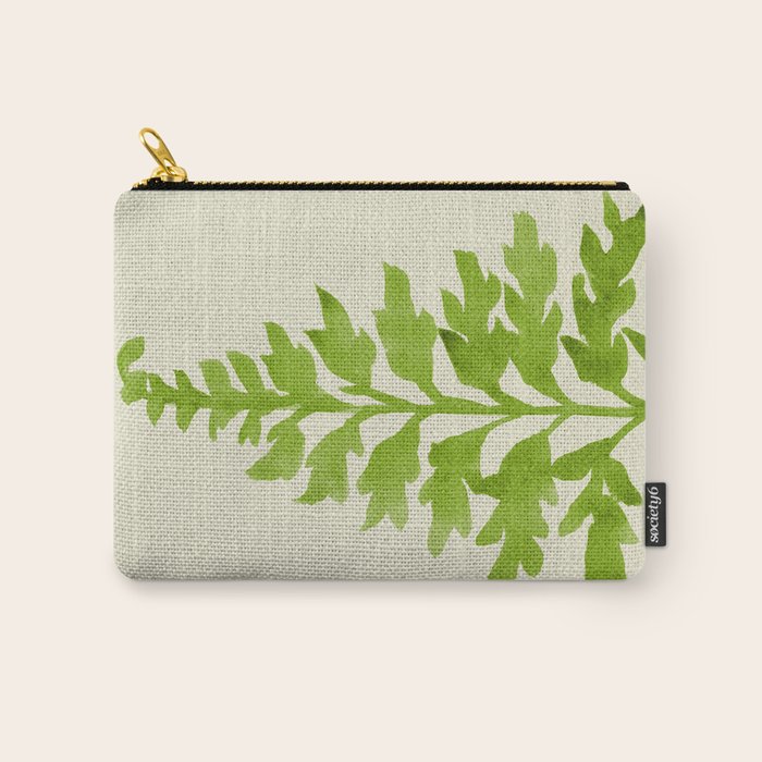Lime Fern Carry All Pouch Gallery Image 1