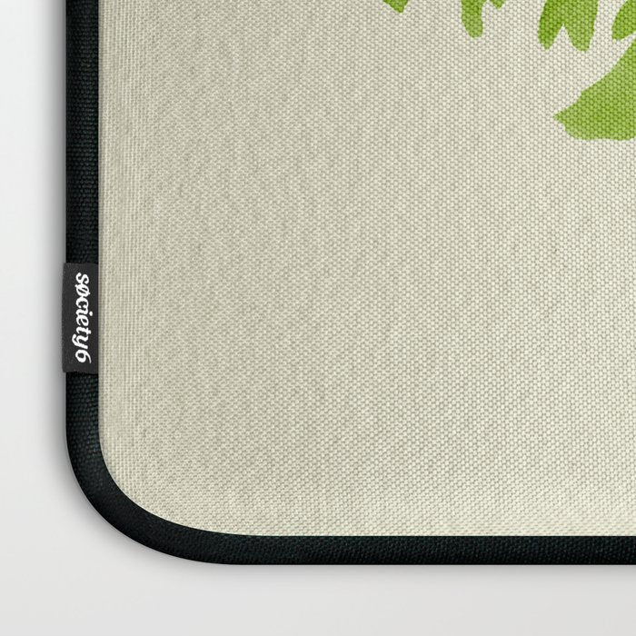 Lime Fern Laptop Sleeve Gallery Image 3
