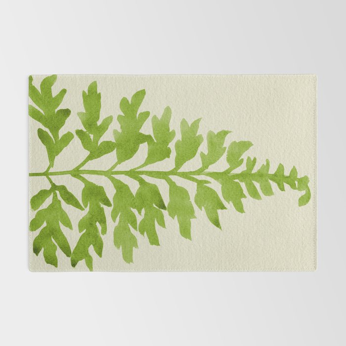 Lime Fern Rug Gallery Image 2