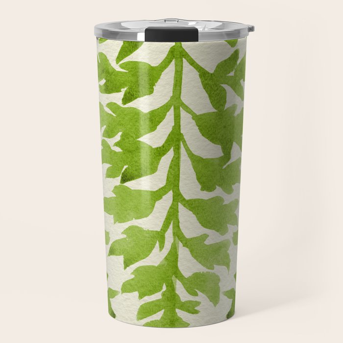 Lime Fern Travel Mug Gallery Image 1