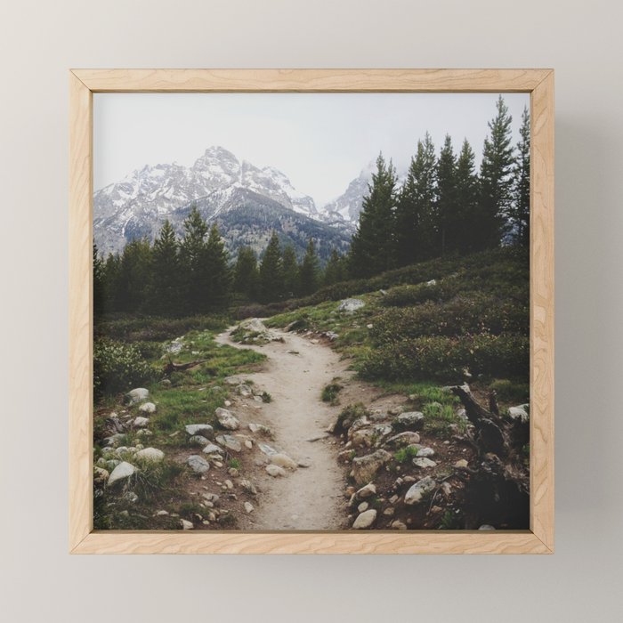 Teton Trail Mini Art Print Gallery Image 1