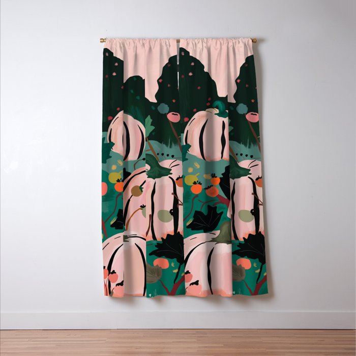 Pumpkin Patch  Window Curtain Gallery Image 3
