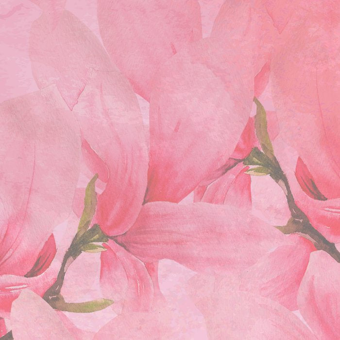 Blush pink green watercolor orchids flowers  Coffee Mug Gallery Image 2