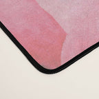 Blush pink green watercolor orchids flowers  Desk Mat Gallery Image 4
