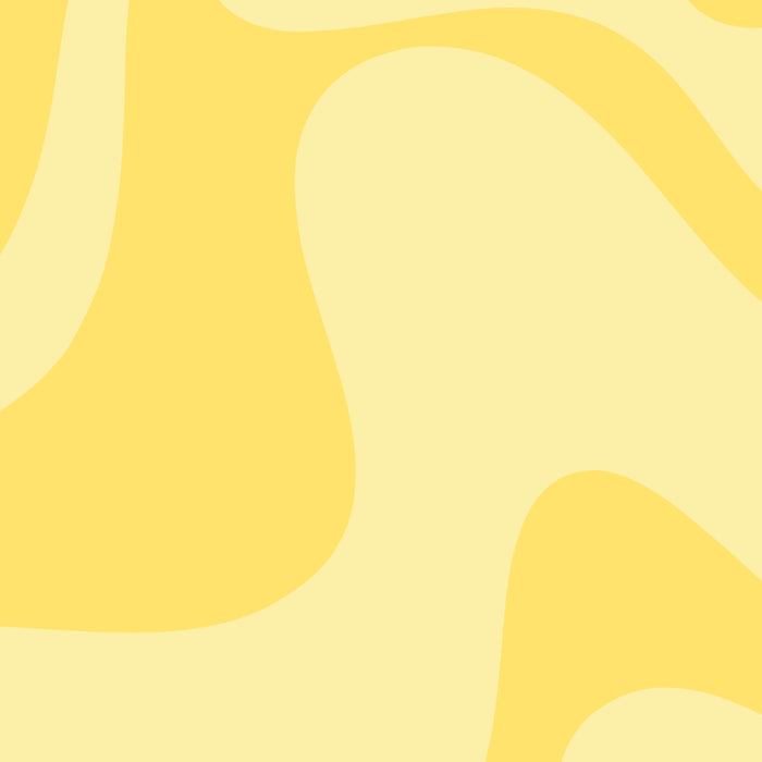 Retro Liquid Swirl Contemporary Abstract Pattern 2 in Double Butter Yellow Coffee Mug Gallery Image 2