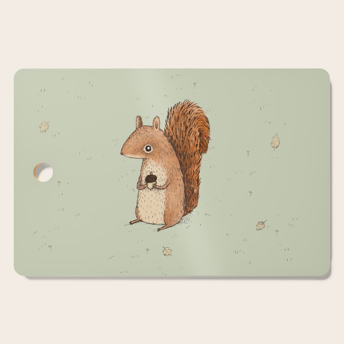 Sarah the Squirrel Cutting Board Gallery Image 1