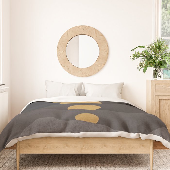 Rise of the golden moon Duvet Cover Gallery Image 3