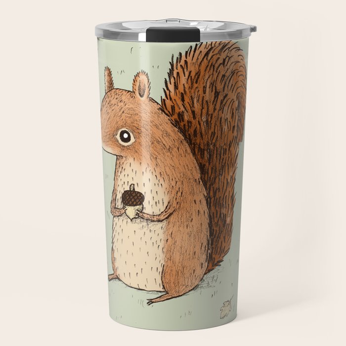 Sarah the Squirrel Travel Mug Gallery Image 1