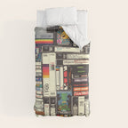 Cassettes, VHS and Video Games Duvet Cover Gallery Image 9