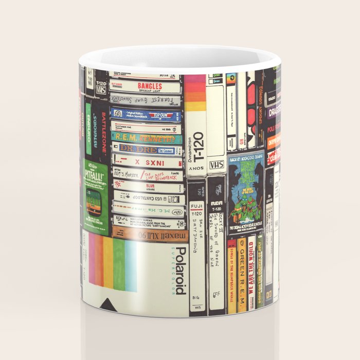 Cassettes, VHS and Video Games Coffee Mug Gallery Image 4