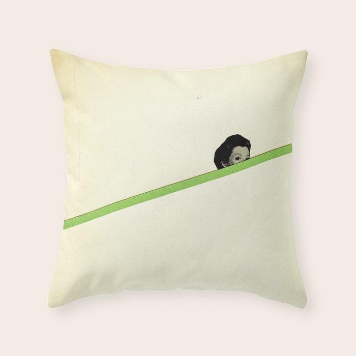 Peekaboo Throw Pillow Gallery Image 1