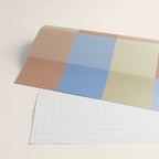 Bold Muted Checks Pattern - Large VII Wrapping Paper Gallery Image 2