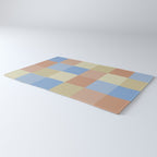 Bold Muted Checks Pattern - Large VII Rug Gallery Image 3