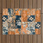 Floral Patches of Yesteryear Outdoor Rug Gallery Image 1