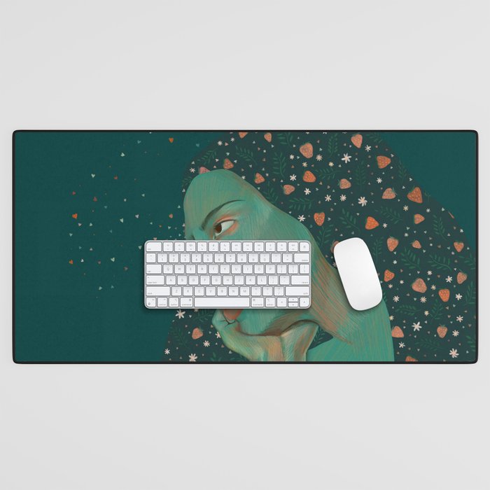 Mother Earth portrait  Desk Mat Gallery Image 1