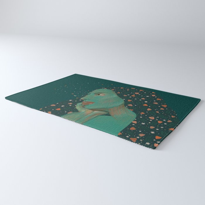 Mother Earth portrait  Rug Gallery Image 3