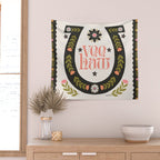 Yee Haw Horseshoe Wall Tapestry Gallery Image 2