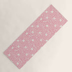 Checkered Pink Matrix Yoga Mat Gallery Image 1
