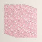 Checkered Pink Matrix Wrapping Paper Gallery Image 3