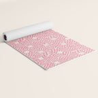 Checkered Pink Matrix Yoga Mat Gallery Image 2