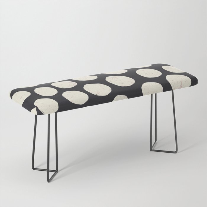 Spotty in Black Bench Gallery Image 1