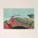 Geological Chart Pictorial Map Science Chart Levi Walter Yaggy 1893 Welcome Mat Gallery Image 1