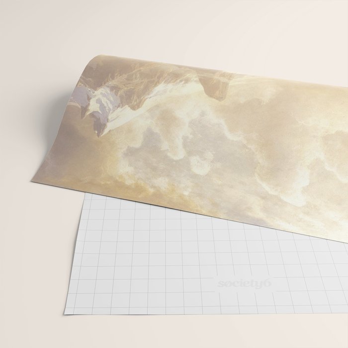 Albert Bierstadt - Among the Sierra Nevada, California Wrapping Paper Gallery Image 2