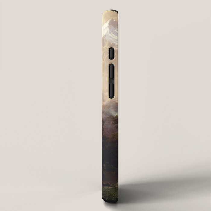 Albert Bierstadt - Among the Sierra Nevada, California iPhone Case Gallery Image 2