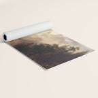 Albert Bierstadt - Among the Sierra Nevada, California Yoga Mat Gallery Image 2