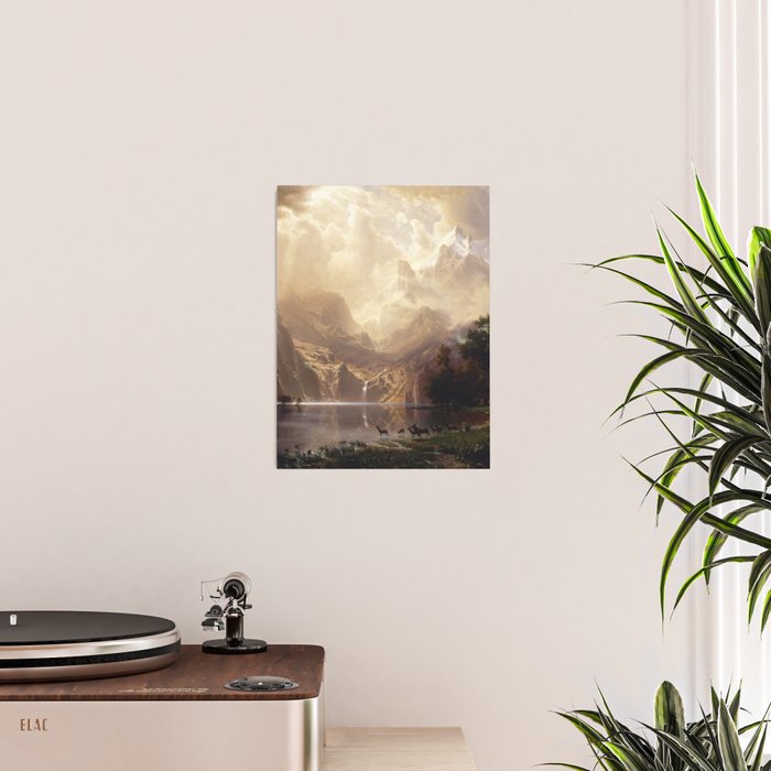 Albert Bierstadt - Among the Sierra Nevada, California Poster Gallery Image 2