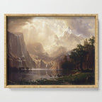 Albert Bierstadt - Among the Sierra Nevada, California Serving Tray Gallery Image 1