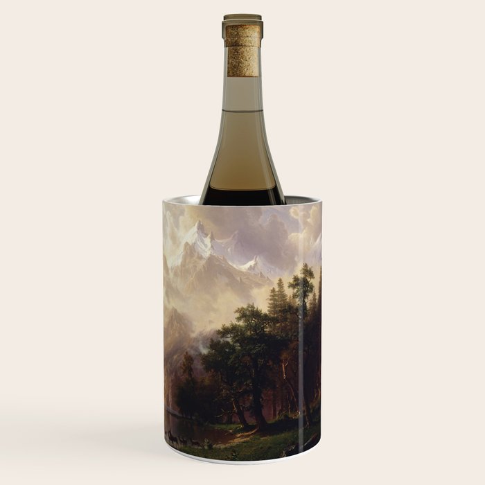 Albert Bierstadt - Among the Sierra Nevada, California Wine Chiller Gallery Image 3