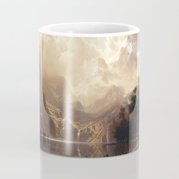 Albert Bierstadt - Among the Sierra Nevada, California Coffee Mug Gallery Image 4
