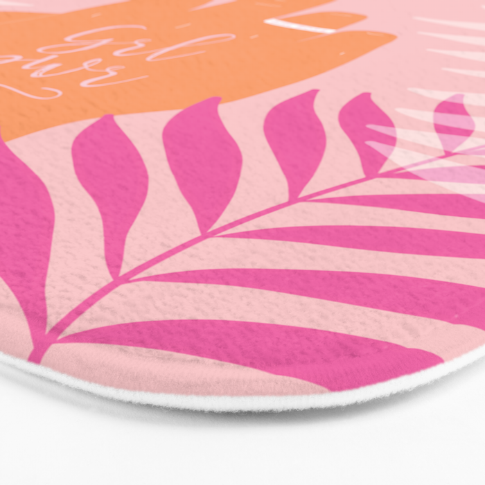 Grl Pwr #girlpower #feminist #society6 Bath Mat Gallery Image 3
