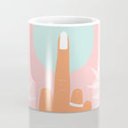 Grl Pwr #girlpower #feminist #society6 Coffee Mug Gallery Image 4