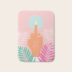 Grl Pwr #girlpower #feminist #society6 Bath Mat Gallery Image 1