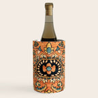 Sarouk Poshti Vintage Persian Rug Print Wine Chiller Gallery Image 1