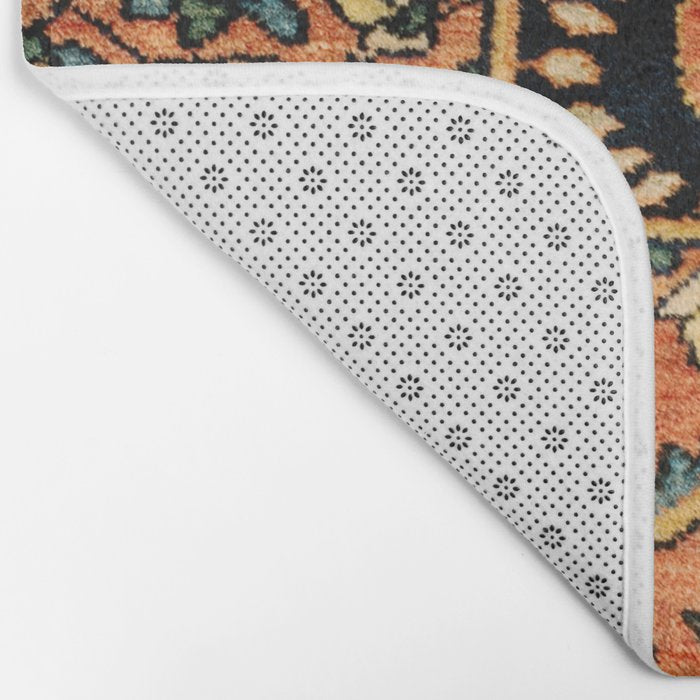 Sarouk Poshti Vintage Persian Rug Print Bath Mat Gallery Image 2