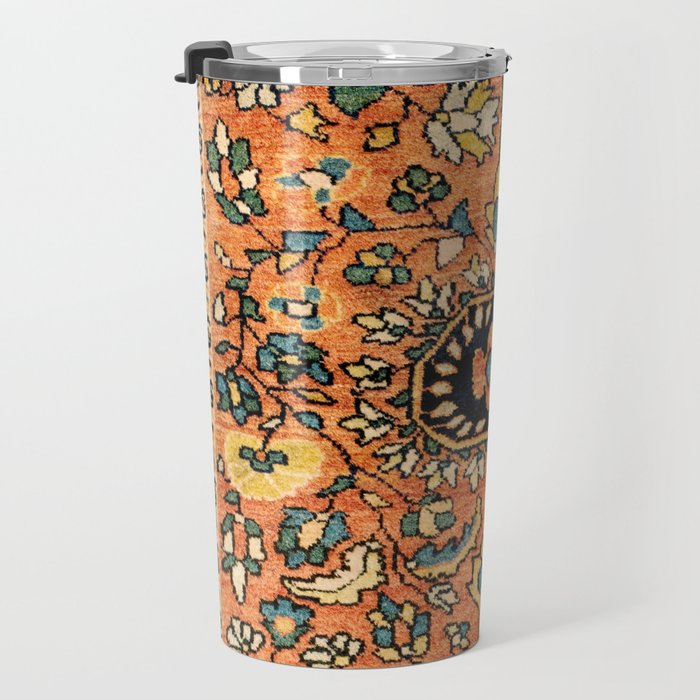Sarouk Poshti Vintage Persian Rug Print Travel Mug Gallery Image 3