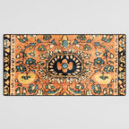 Sarouk Poshti Vintage Persian Rug Print Desk Mat Gallery Image 3