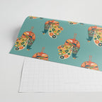 Century Hen Wrapping Paper Gallery Image 2
