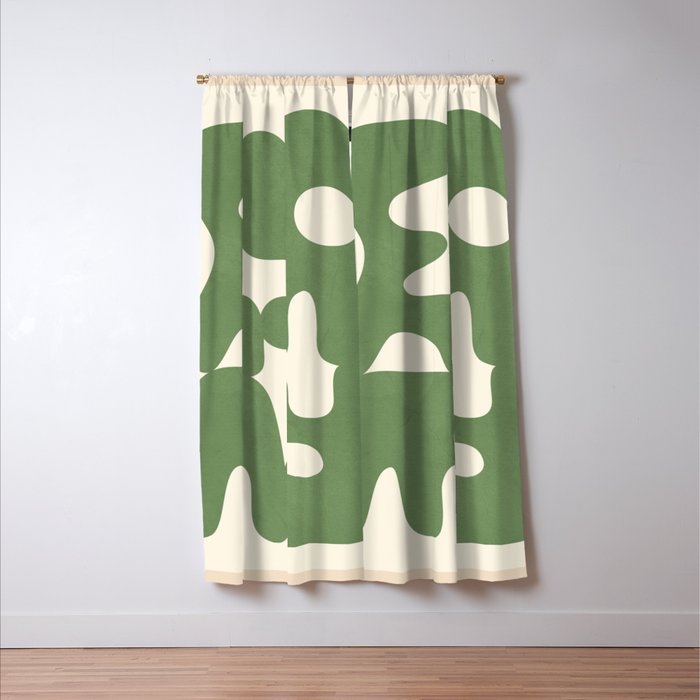 Modern Abstract Art 91 Window Curtain Gallery Image 3