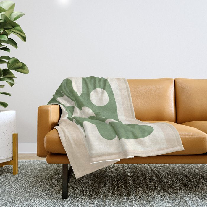 Modern Abstract Art 91 Throw Blanket Gallery Image 1