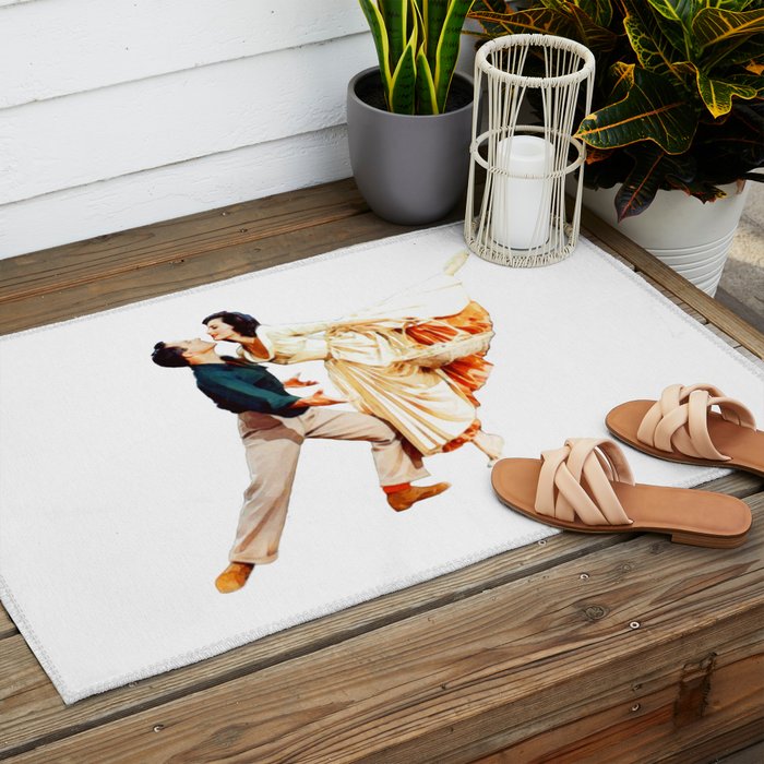 Gene Kelly and Cyd Charisse - Brigadoon Outdoor Rug Gallery Image 2