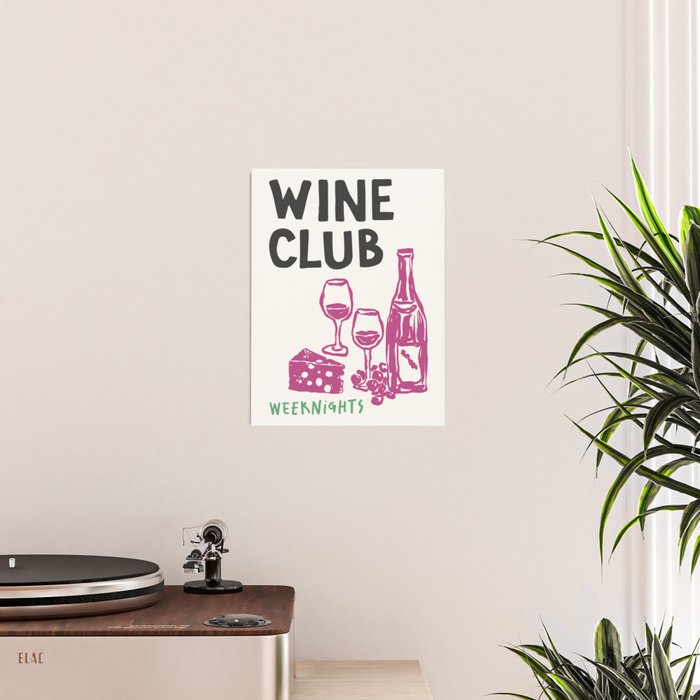 Wine Club Poster Gallery Image 2