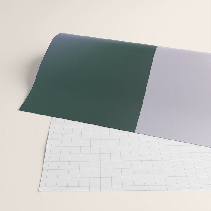 Line Gradient / Papa Green & French Grey Wrapping Paper Gallery Image 2