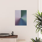 Line Gradient / Papa Green & French Grey Poster Gallery Image 2